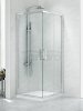NEW TRENDY Kabina kwadratowa drzwi przesuwne NEW PRAKTIC 80x80x195 K-0465